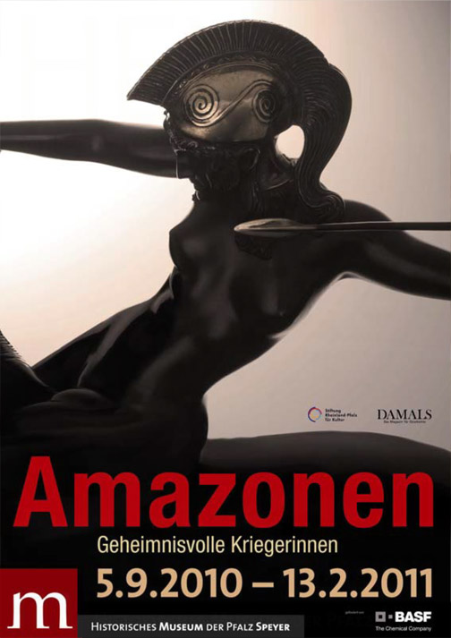 Plakatmotiv der Sonderausstellung Amazonen