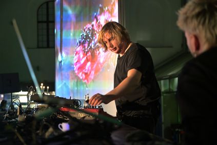 Biologe und DJ Dominik Eulberg im Museum