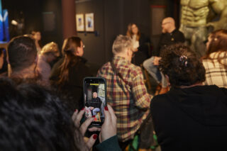 Question & Answer-Panel im Rahmen des Content Creator-Events #createlikeahero2026 zur Sonderausstellung "Superheroes".
