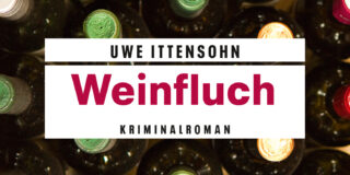 Weinflaschen, von oben fotografiert.