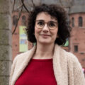 Porträtfotografie von Nicole Flörchinger, Mitarbeiterin am Historischen Museum der Pfalz.