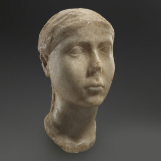 Bildnis der jungen Kleopatra Porträtkopf der jungen Kleopatra. Marmorkopf, Alexandria, Mitte des 1. Jh. v. Chr.