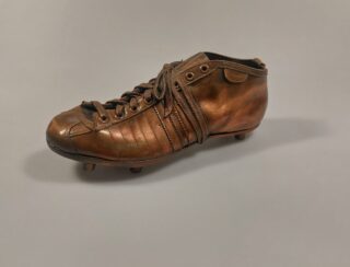 Fritz Walter Schuhe1 Fußballschuhe von Fritz Walter aus dem Jahr 1958.