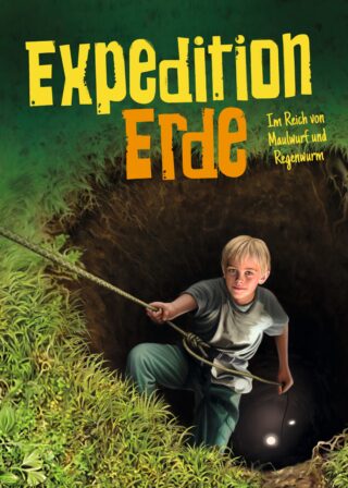 Plakat zur Ausstellung "Expedition Erde".
