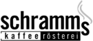 S/W Logo von Schramms Kaffeerösterei in Speyer.